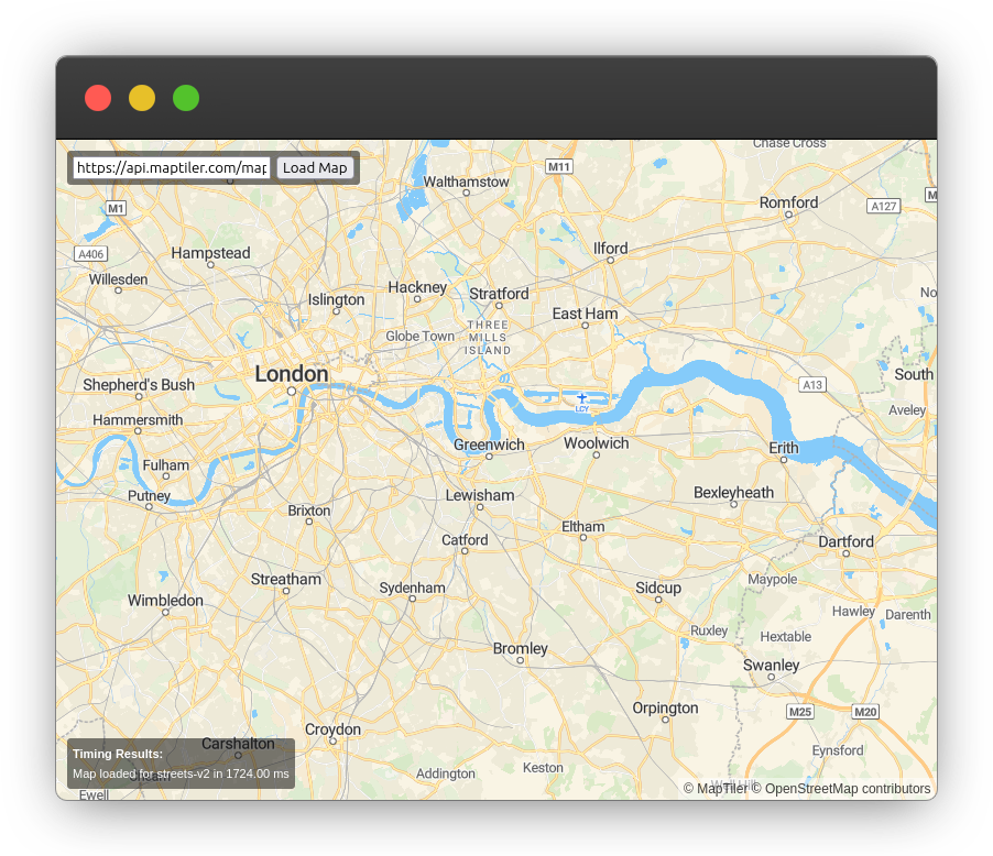 Screenshot of the online tool